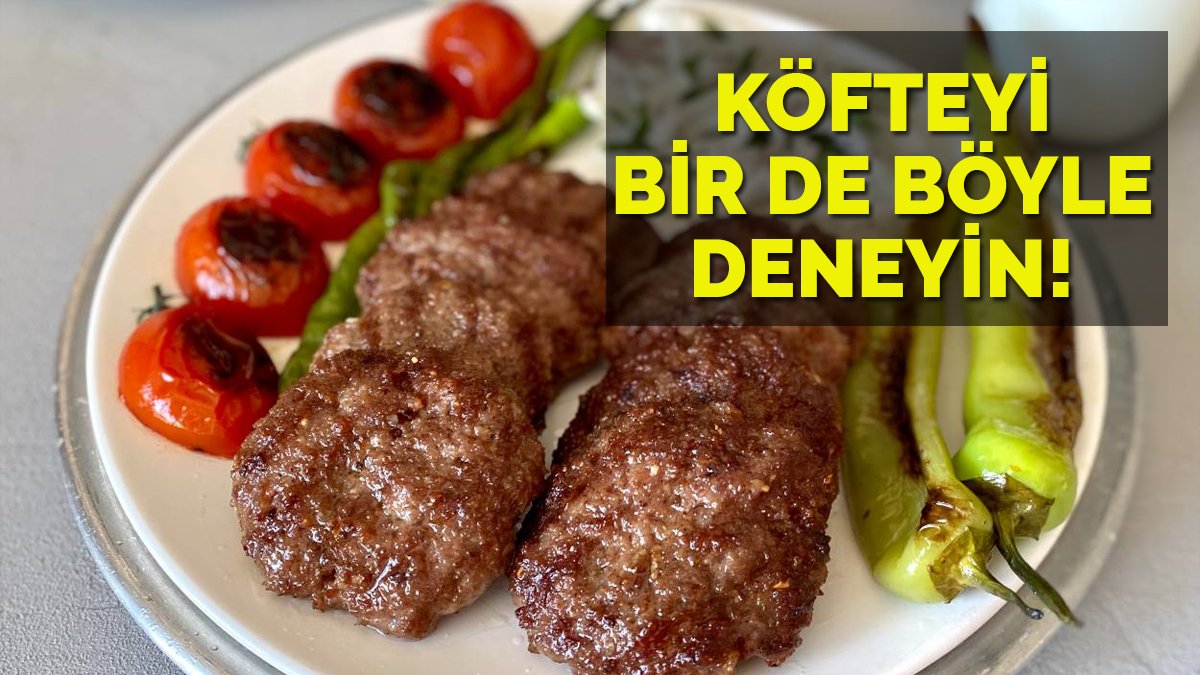 Köfteye 1 damla katın Köfteci Yusuf kapınıza gelecek! Lezzeti damak çatlatıyor