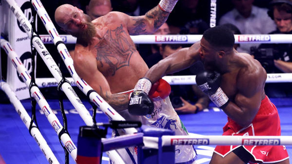 Joshua Helenius'u nakavt etti