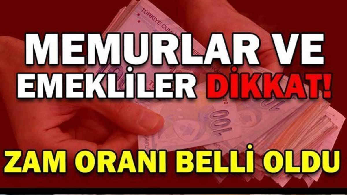 Zam için kritik adım! Milyonlarca emekli ve memurun gözü pazarteside