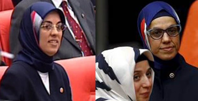 Ablasının başörtüsüyle yemine geldi