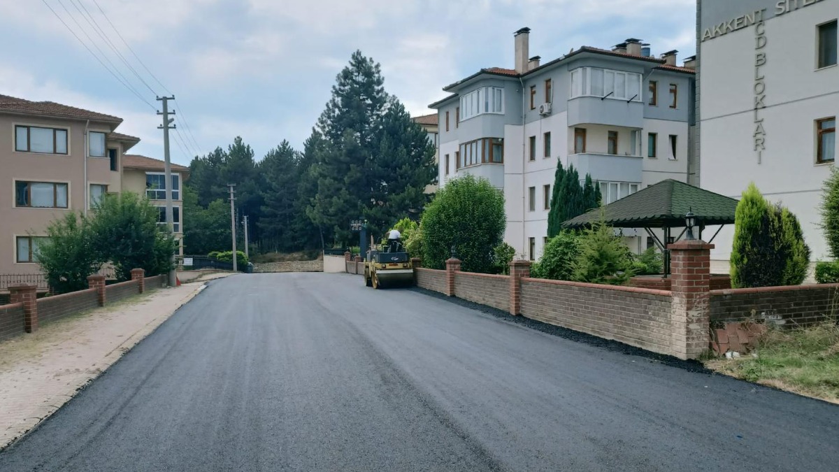 Safranbolu'da yollar yenileniyor