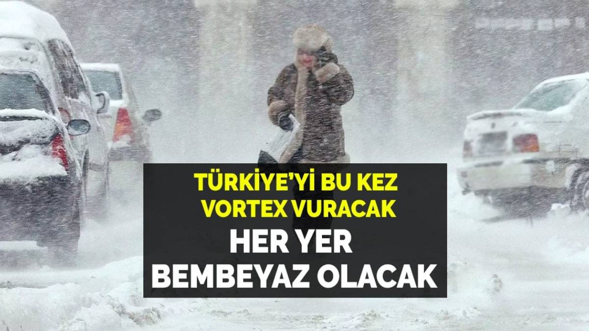 İstanbul'u vortex vuracak! Ünlü meteoroloji uzmanı Kerem Ökten açıkladı... Bildiğiniz kışları unutun