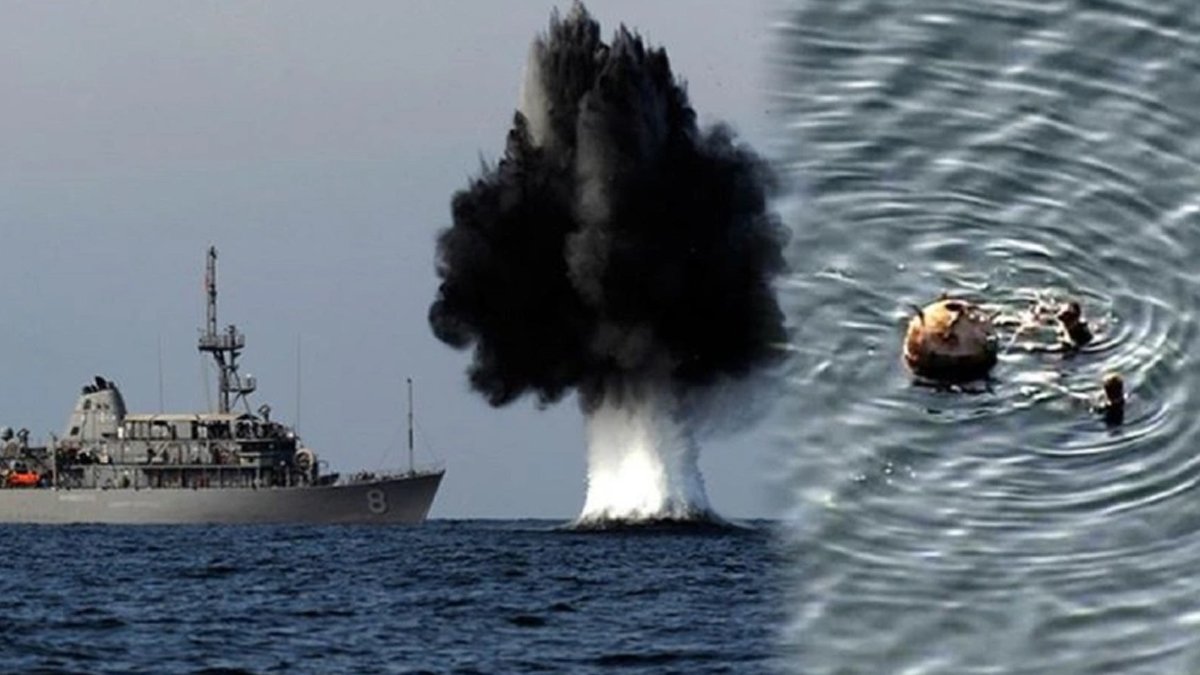 Karadeniz'de mayın alarmı: Romanya patladığını duyurdu