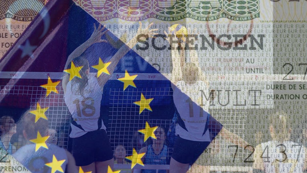 Vakıfbank voleybol takımı antrenörlerine de vize engeli