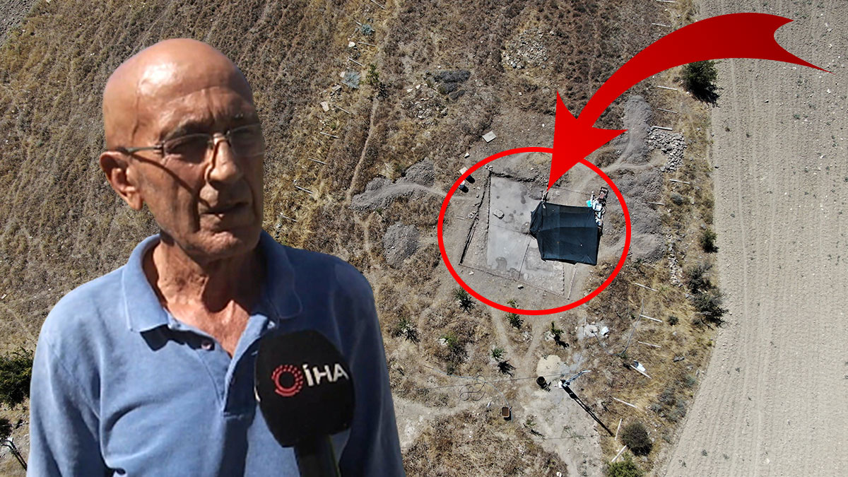 Tarlasını sürmeye giden çiftçi bir de ne görsün! Hemen yetkilileri aradı... Öyle bir şey çıktı ki...