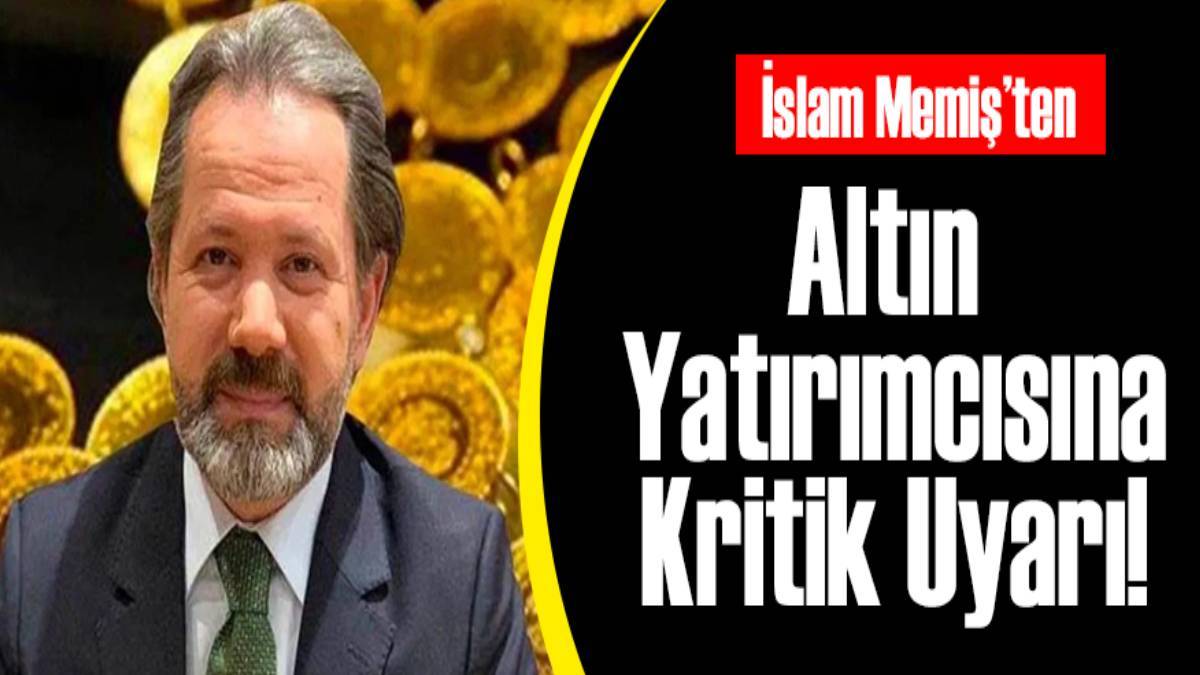 Altının patlayacağı tarihi açıkladı! İslam Memiş bu kez altını saatli bombaya benzeterek uyardı