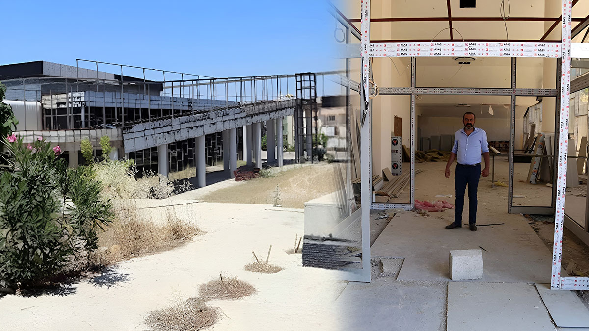 55 milyon TL harcanan 'vizyon proje' çürümeye terk edildi! 6 yıldır bir tek çivi dahi çakılmadı