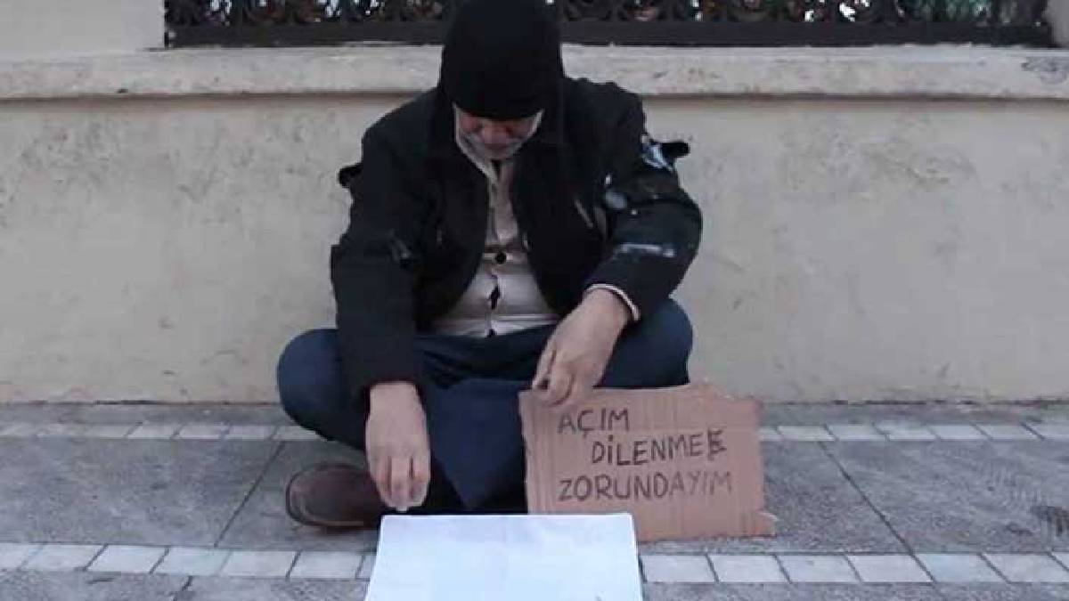 Kriz dilencileri de vurdu: Yok mu 100 doları olan?
