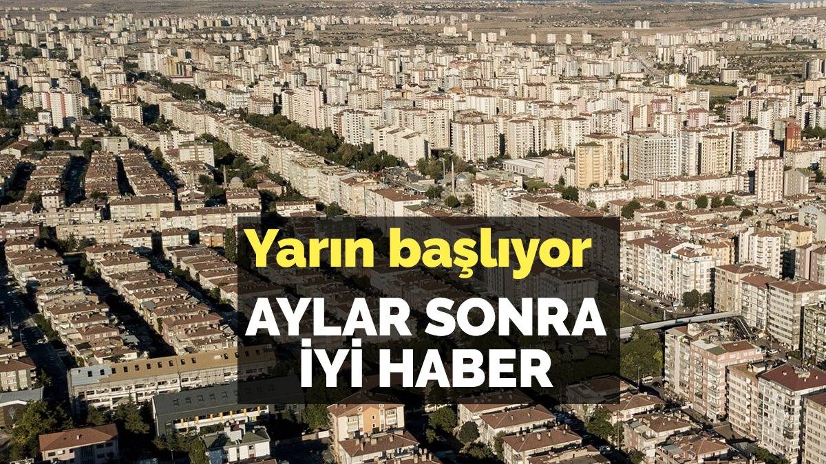Ankara, Eskişehir, Konya, Yozgat, Kayseri, Sivas... Güzel haber aylar sonra geldi: Yarın başlıyor