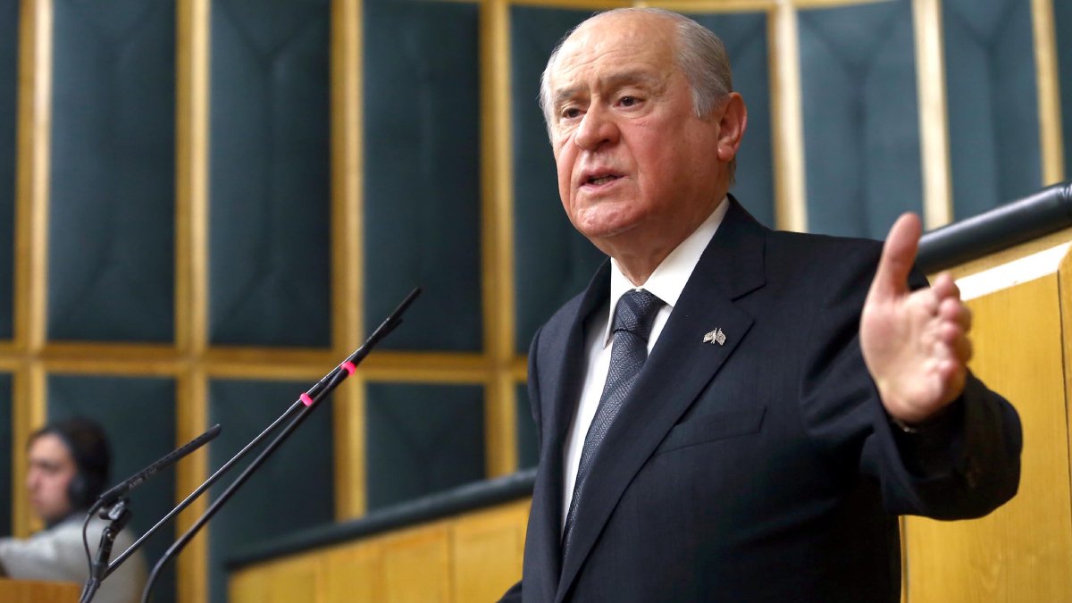 BM'nin provokasyonuna Bahçeli'den mesaj: Kıbrıs Türk'tür
