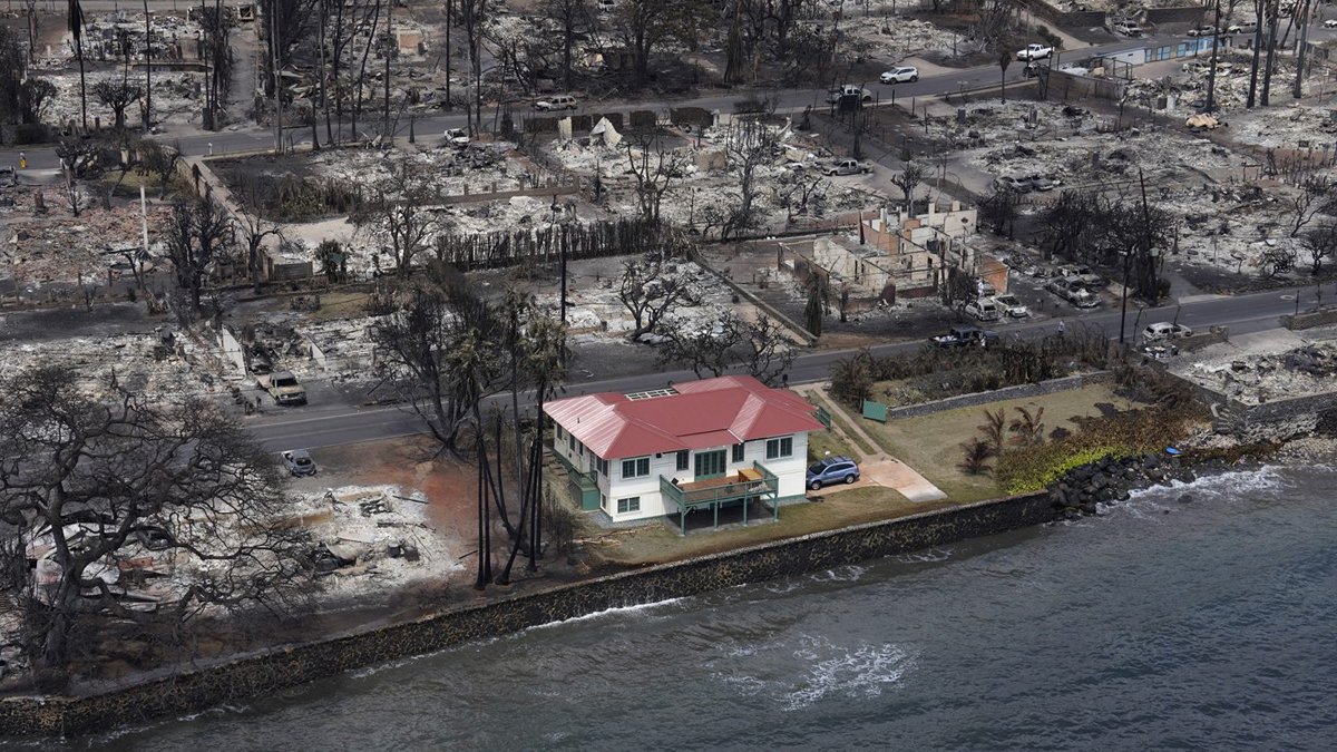 Beyaz ev neden yanmadı? O evin sahibi konuştu; Hawaii'deki yanmayan evin sırrı çözüldü!