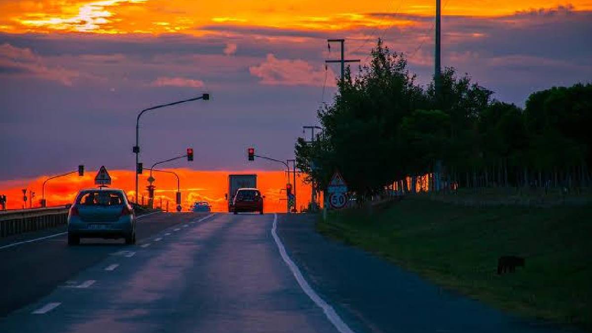 Burası İngiltere değil Tekirdağ! Yolda bir anda durup onu izliyorlar