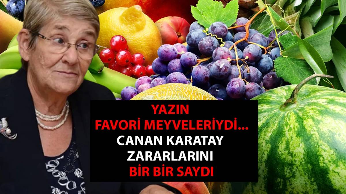 Dolabınızda bu meyveler varsa çöpe atın! Canan Karatay’dan hayat kurtaran tavsiye