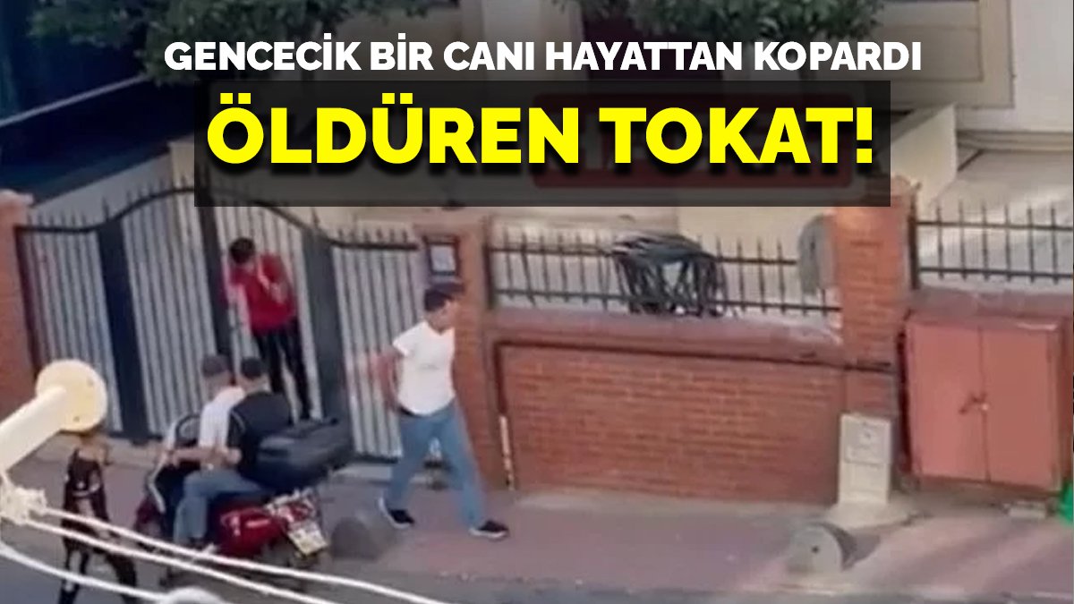 Saniye saniye görüntülendi: Genç adama ölüm tokadı! Henüz 19 yaşındaydı...
