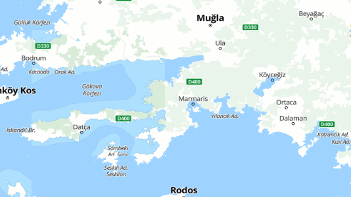 Muğla'da 4.1 büyüklüğünde deprem | Son depremler