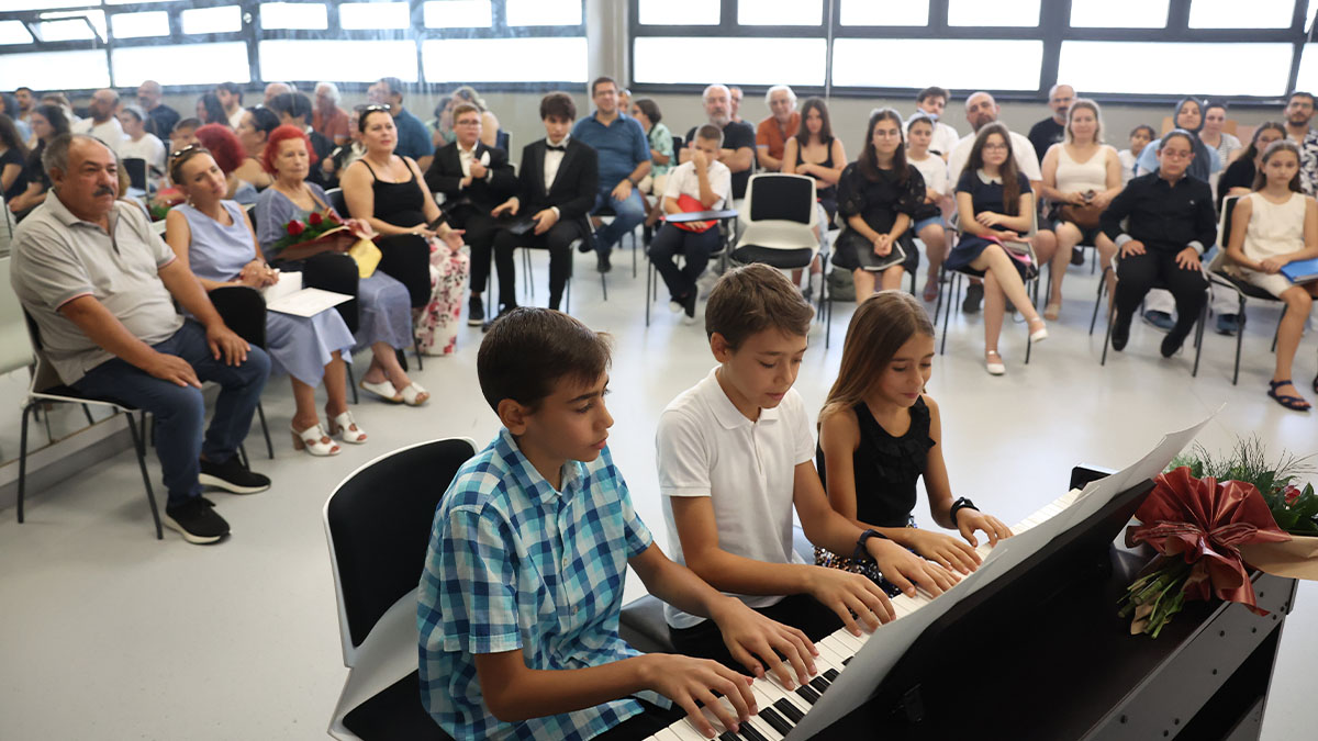 Konservatuvar piyano öğrencilerinden muhteşem konser