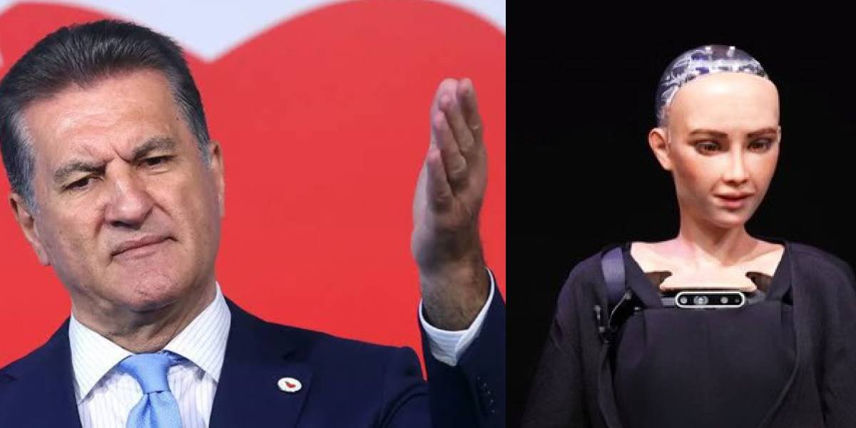 Sarıgül’den, robot Sophia’ya tehdit: Fişini çekerim