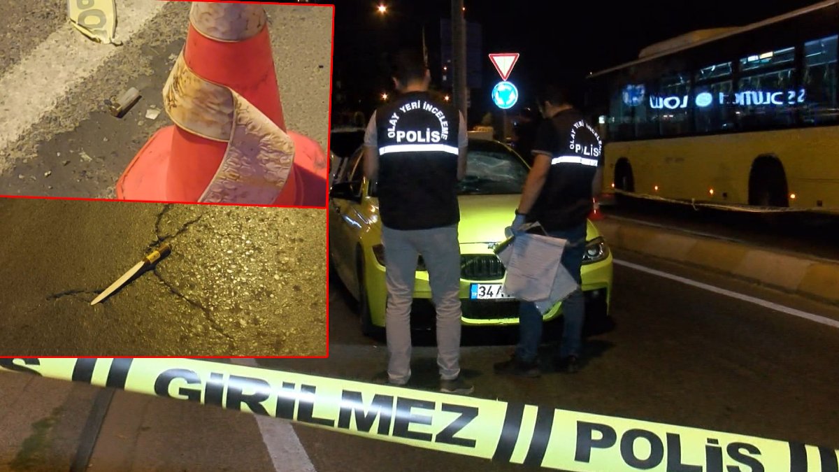 İstanbul'un göbeğinde pompalı tüfekle saldırı: Sürücü yaralandı, saldırganlar kaçtı