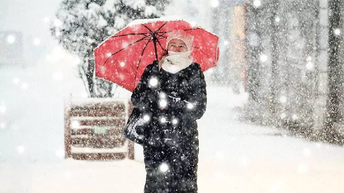Ağustos ayında lapa lapa kar yağdı! Herkes soğuk bir şok yaşadı! Sıcaklık 1-2 derce değil tam 33 derece birden düştü