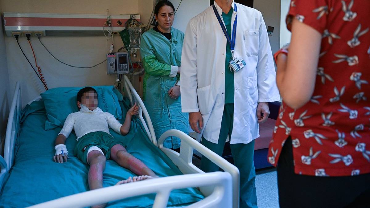 Videoda gördüğünü yaptı ölümden döndü! O korkunç video her yerde… çocuklardan uzak tutun