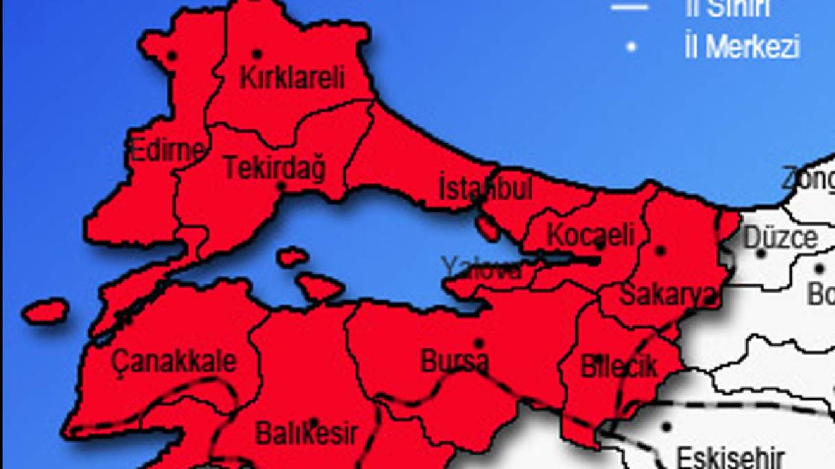 Uzman isim o illeri uyardı: Düzce, Kocaeli, Sakarya, Gebze, İstanbul! Her şeye hazırlıklı olun