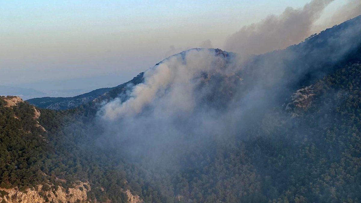 İzmir Kemalpaşa'daki orman yangını kontrol altına alındı