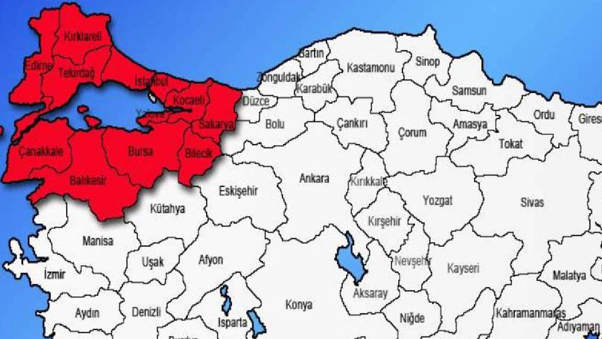 İstanbul’dan girip tüm Marmara’ya sıçrayacak! Hem de 40 derece birden… Saatler kaldı