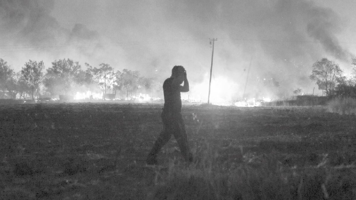 Bir insanlık yangını bu...