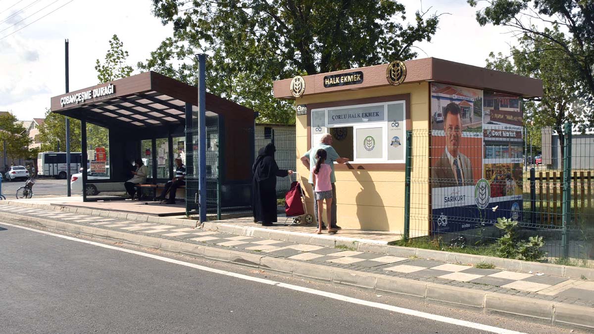 Çorlu Halk Ekmek büfelerinin sayısı artıyor