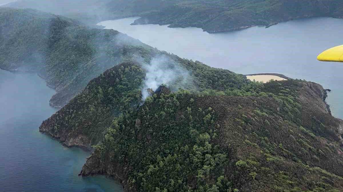 Marmaris yangını kontrol altına alındı