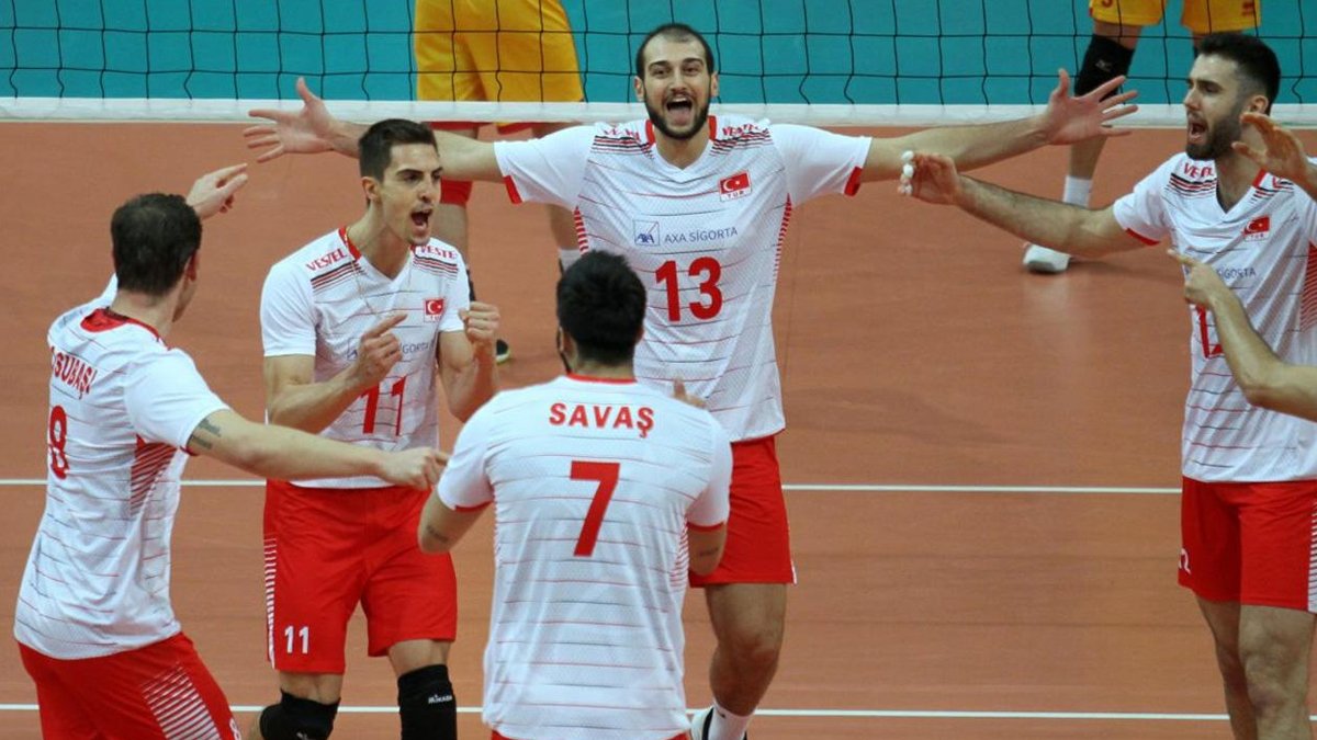 A Milli Erkek Voleybol Takımı Yunanistan'ı 3-1 yendi
