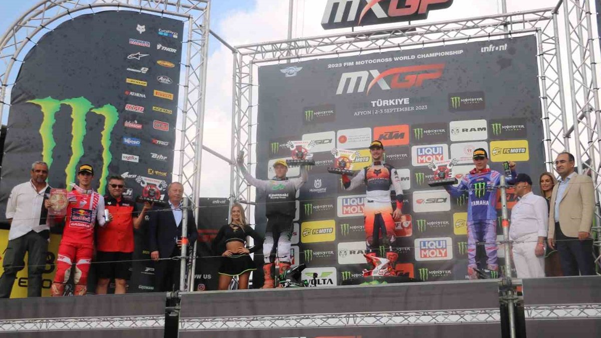 Dünya Motokros şampiyonu Tim Gajser oldu