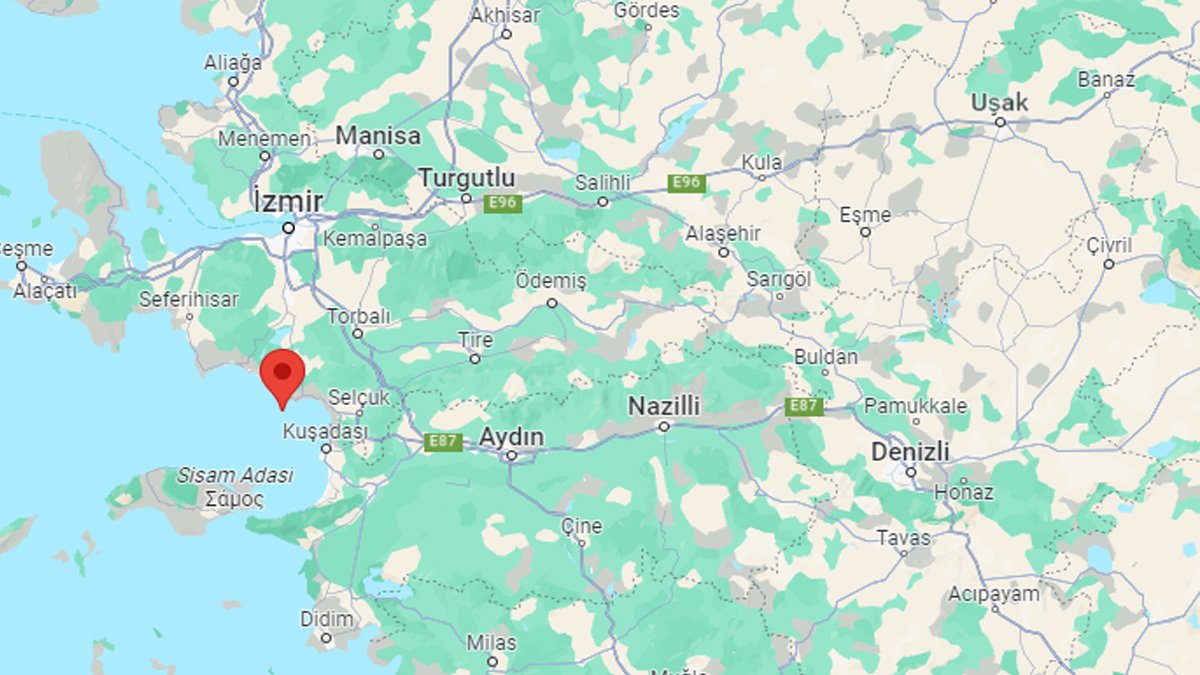 İzmir'de 4.4 büyüklüğünde deprem | Son depremler