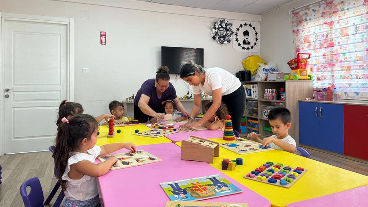 Ceyhan Belediyesi kreşi ayrıcalıklar sunuyor