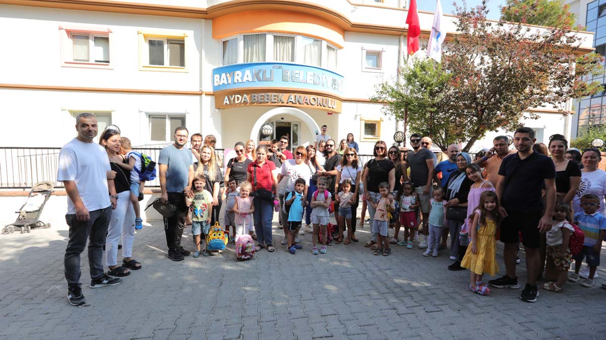 Bayraklı’nın anaokullarında yeni dönem başladı