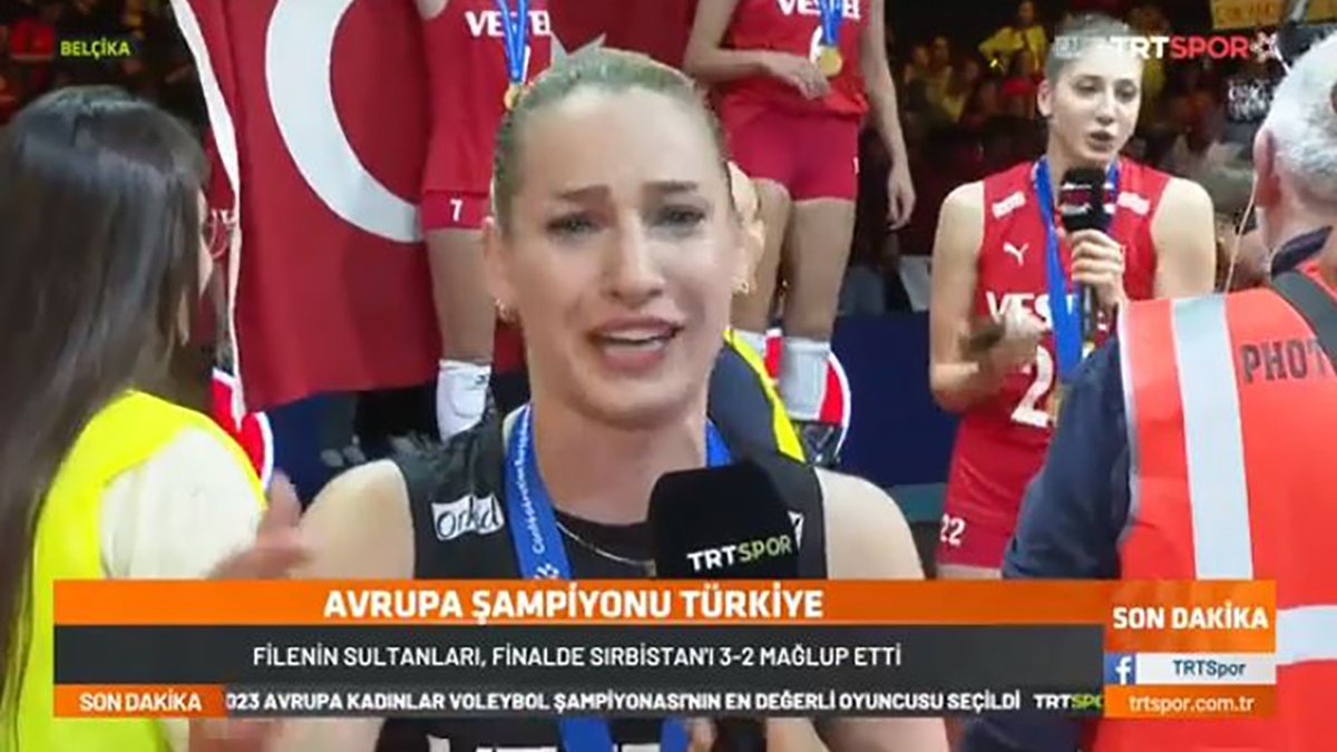 Gizem Örge şampiyonluk sonrası babasına seslendi, herkesi ağlattı