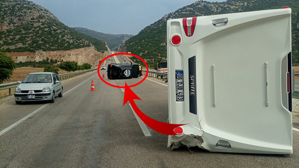 Ünlü şarkıcıdan kötü haber: Karavanıyla birlikte kaza yaptı! Eşi ve çocukları da araçtaydı