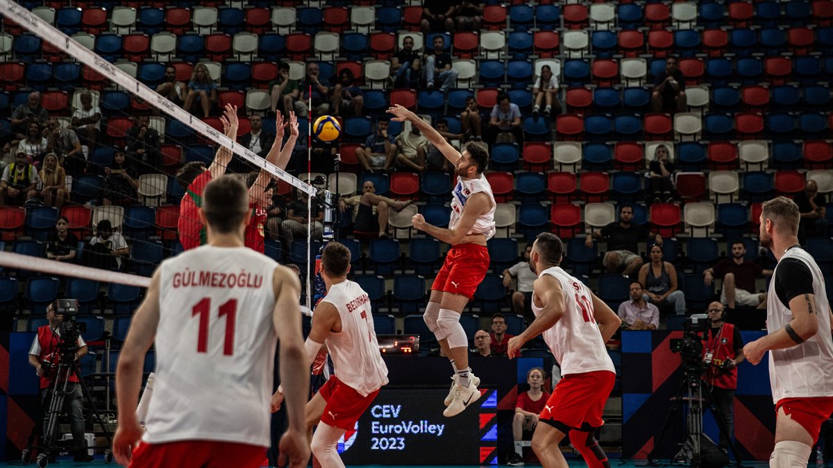 A Milli Erkek Voleybol Takımı, Portekiz'e mağlup oldu