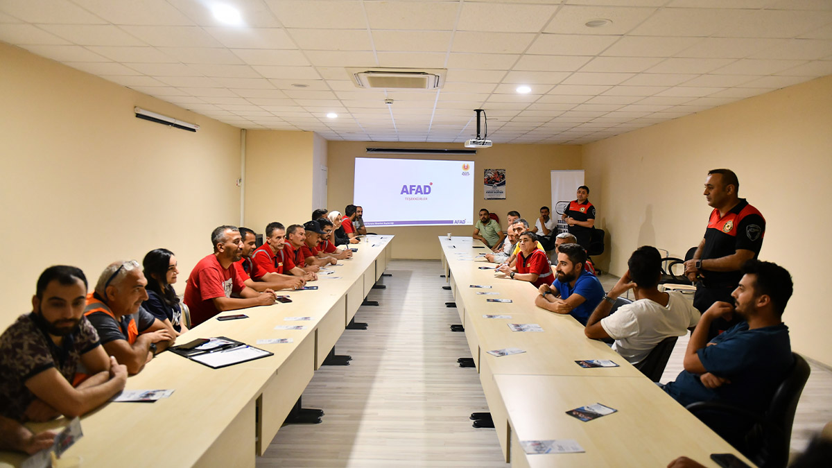 Afetlere karşı dirençli bir toplum oluşturuluyor