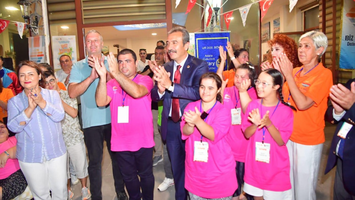 Soner Çetin özel çocukların kampında