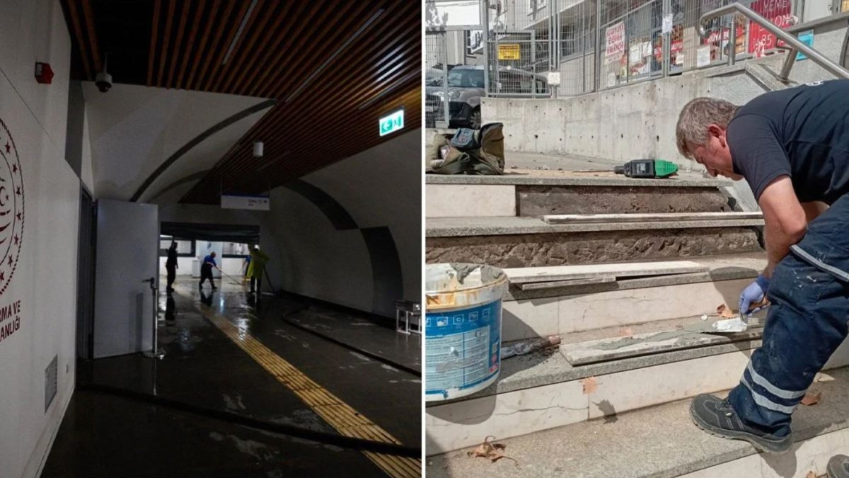 İstanbul'da sel nedeniyle kapatılan metrolar yarın açılacak