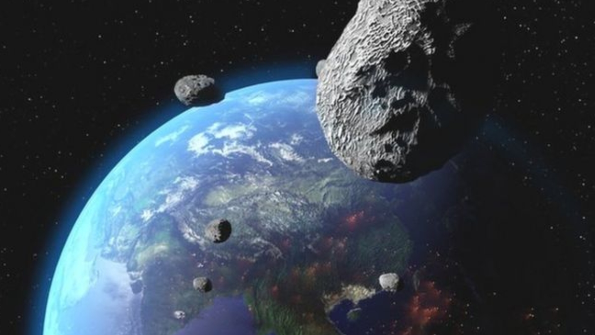 Nasa'dan korkutan açıklama! Dünyamızın dibinden geçecekler, 52 metrelik meteor için tarih verildi