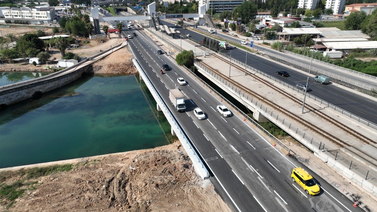 Cırnık Köprüsü 3 şeritten 5 şeride çıkarıldı