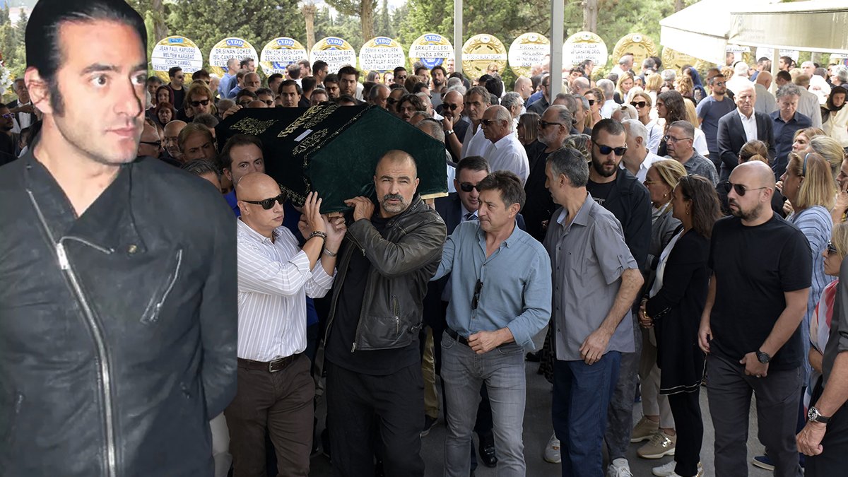 Evinde ölü bulunan iş insanı Cem Büyükhanlı son yolculuğuna uğurlandı