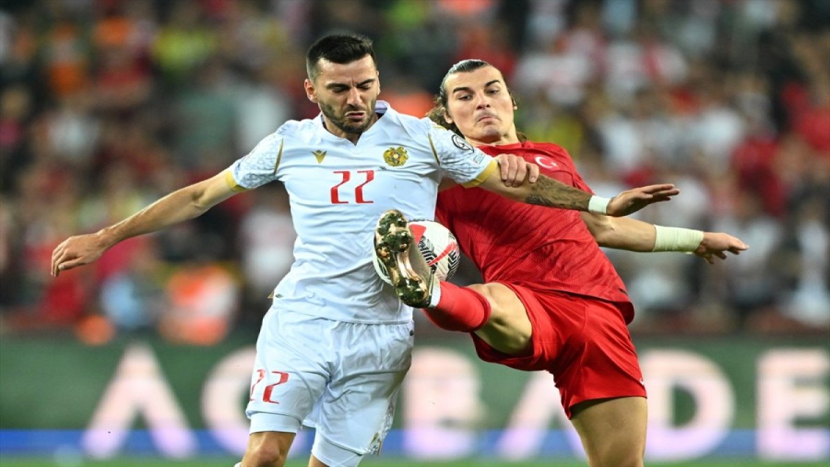 Türkiye Ermenistan ile 1-1 berabere kaldı
