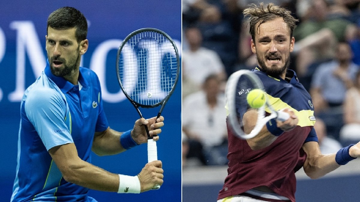 Djokovic ile Medvedev ABD Açık'ta karşı karşıya