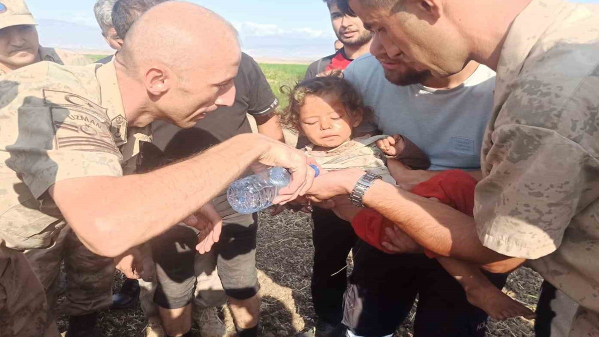 Gaziantep’te kaybolan 2,5 yaşındaki Meryem'den sevindiren haber: Biber tarlasında uyurken bulundu