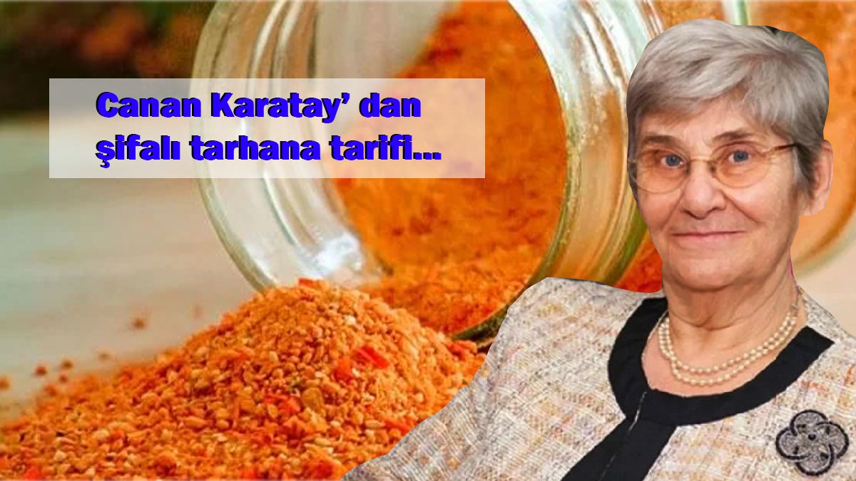 En vitaminli tarhana böyle yapılır! Canan Karatay yılların tarifini verdi, işte hastalık savar tarhana yapımı
