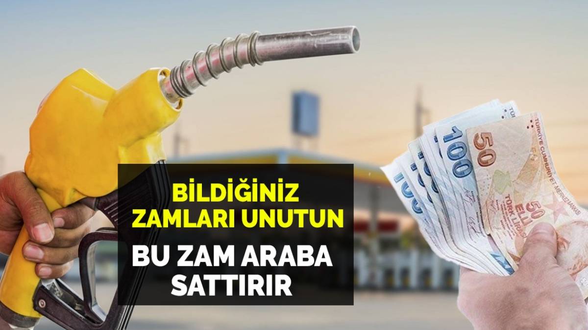Arabası olanı pişman edecek zam! Benzin ve motorine 5 kat zam can yakacak: Kalıcı zam için tarih resmen belli oldu
