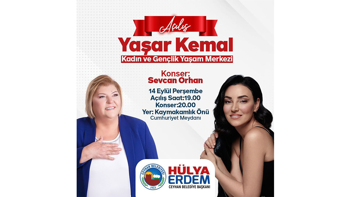 Ceyhan, büyük açılışa hazır